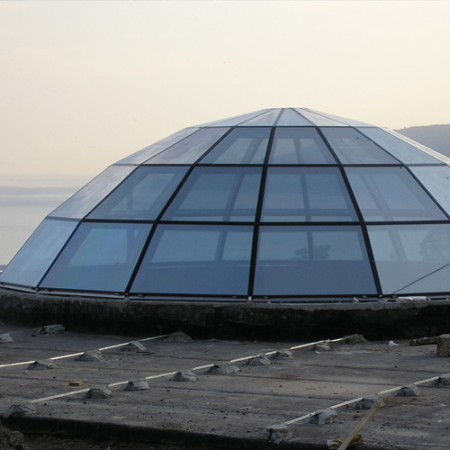 Ремонт стеклянного купола Железнодорожный