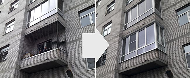 Нужно ли застеклять балкон: преимущества остекления балкона Железнодорожный
